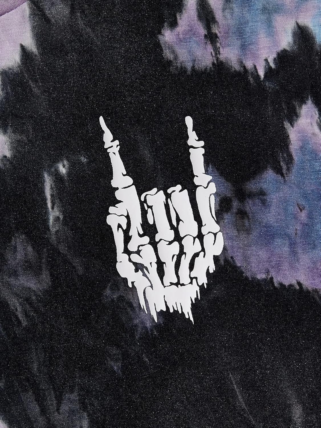 Verdusa Men's Tie Dye Short Sleeve Round Neck Graphic Tee To... - Image 4