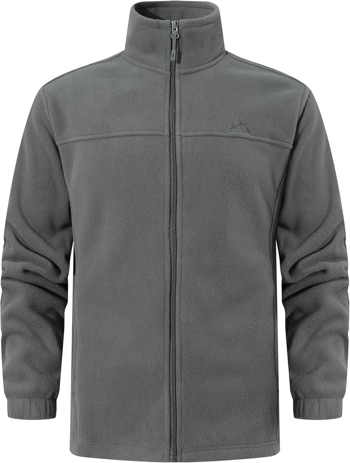 Men's Soft Polar Fleece Jacket with Pockets Lightweight Outd... - Image 2