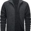TACVASEN Men's Fleece Jackets Full Zip Lightweight Jacket Ca...