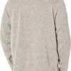 Wrangler Authentics Men's Long Sleeve Fleece Quarter-Zip Swe...