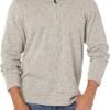 Wrangler Authentics Men's Long Sleeve Fleece Quarter-Zip Swe...