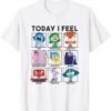 Disney Pixar Inside Out 2 Today I Feel... Vintage Panels T-S...