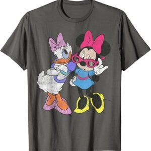 Disney Mickey And Friends Daisy & Minnie Fashion Short Sleev...