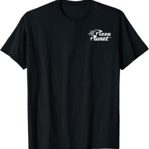 Disney Pixar Toy Story Pizza Planet Left Chest Logo T-Shirt