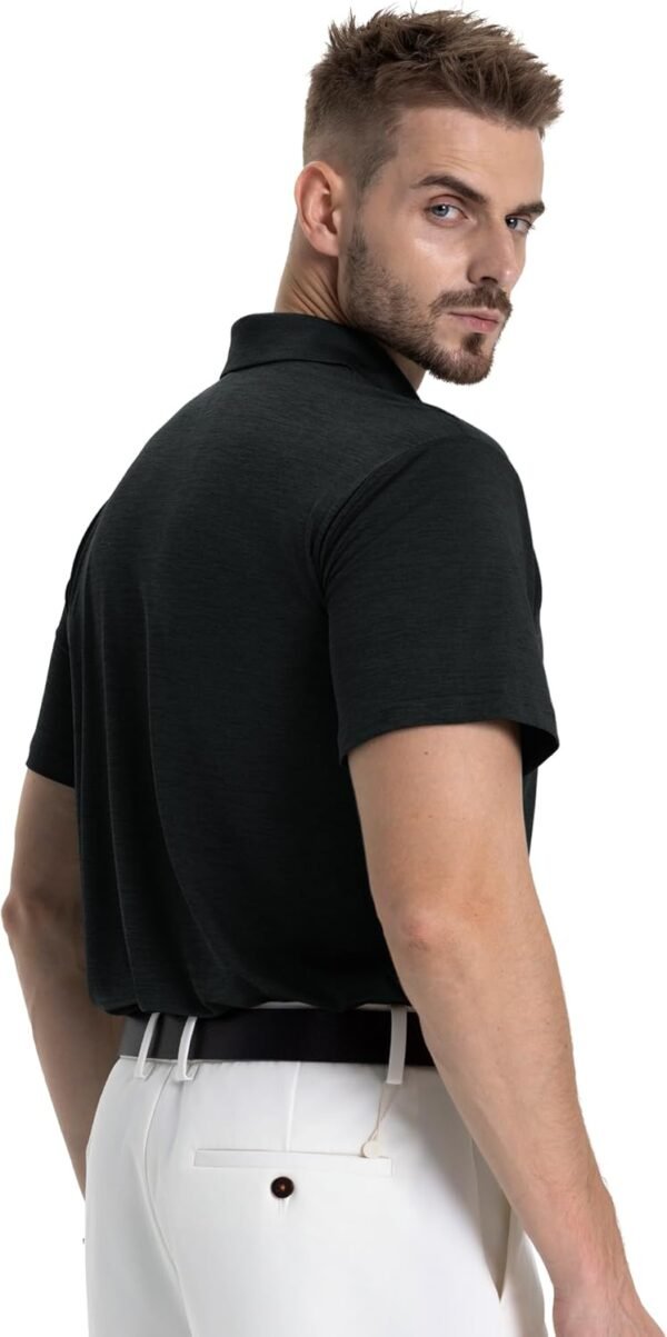 Polo Shirts for Men - Short Sleeve Dri Fit Moisture Wicking ...
