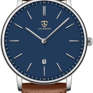 L LAVAREDO Watch for Men, Extremely Thin Mens Watches Minima...