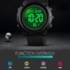 Digital Watch Sports Waterproof Military Back Light Small Wa...