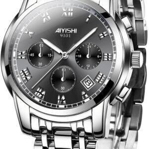 Men's Chronograph Stainless Steel Watch - Sapphire Crystal G...