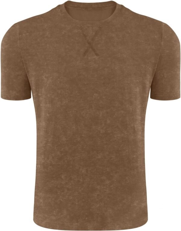 LOGEEYAR Men's Athletic Washed T-Shirts Basic Crew Neck Tees...