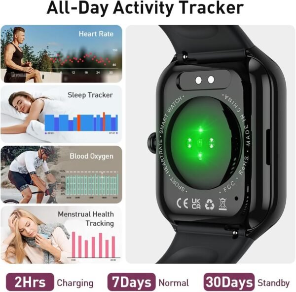 Smart Watch for Men Women(Answer/Make Call), 2025 New Smartw...