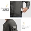 TBMPOY Men's Lightweight Bomber Jackets Light Track Jackets ...