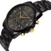 Men’s Luxury Wrist Watch RM4885 – Black Stainless Steel Quar...