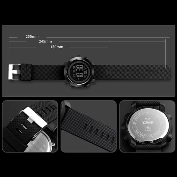 Digital Watch Sports Waterproof Military Back Light Small Wa...