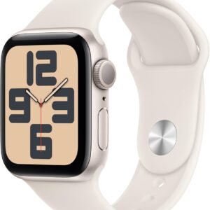 Apple Watch SE (2nd Gen) [GPS 40mm] Smartwatch with Starligh...
