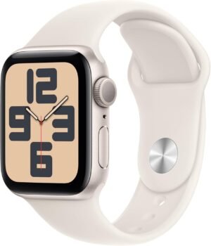 Apple Watch SE (2nd Gen) [GPS 40mm] Smartwatch with Starligh...