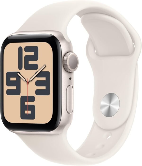 Apple Watch SE (2nd Gen) [GPS 40mm] Smartwatch with Starligh...