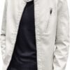Mens Casual Stand Collar Slim Fit Faux Leather Jacket Biker ...