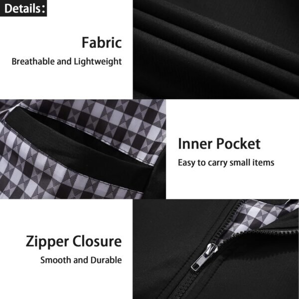 Lamgool Mens Lightweight Jackets Light Windbreaker Casual Fl...