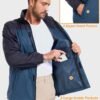 MANSDOUR Men's Packable Rain Jacket Waterproof Lightweight W...