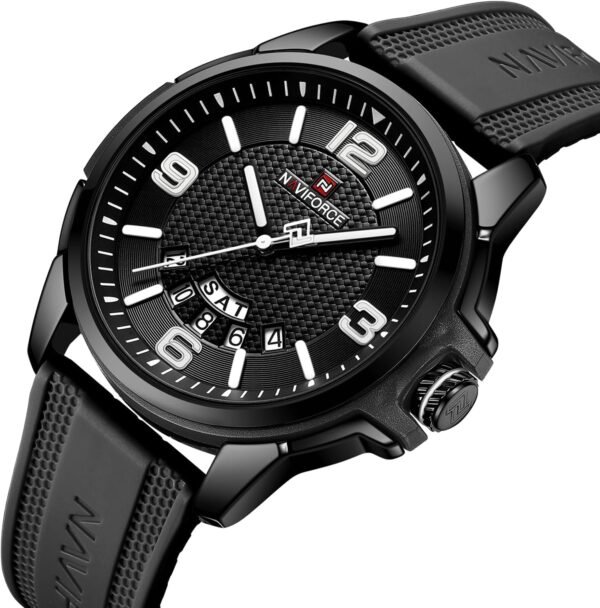 NAVIFORCE Waterproof Watch for Men Women, Analog Auto Date M...