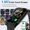 Smart Watch for Men Women, 1.85" Smartwatch (Answer/Make Cal...