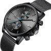 GOLDEN HOUR Mens Watch Fashion Sleek Minimalist Quartz Analo...