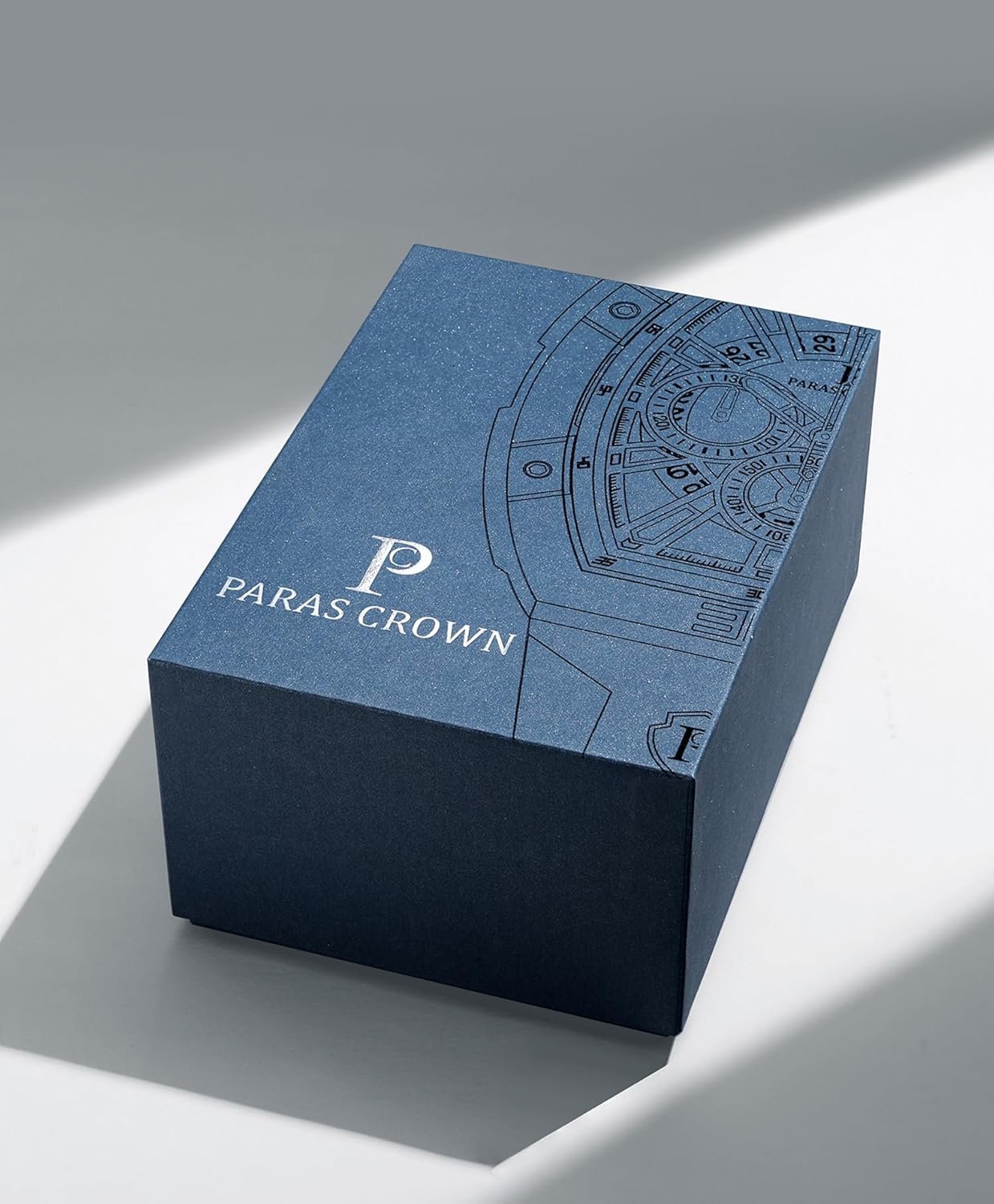 Paras Crown Watches for Men Tonneau 5ATM Waterproof Quartz L... - Image 9