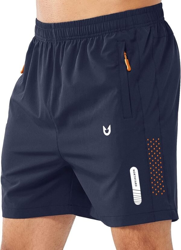 NORTHYARD Men's Athletic Running Shorts Quick Dry Workout Sh...