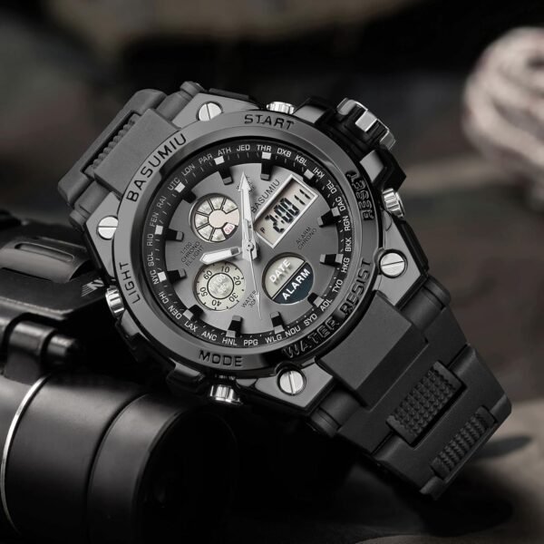 Digital Sports Watches for Men, Waterproof Tactical Military...