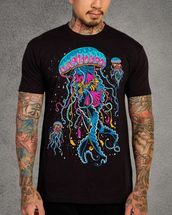 INTO THE AM Men's Graphic Tees S - 4XL Cool Lightweight Fitt...