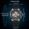 Digital Sports Watches for Men, Waterproof Tactical Military...