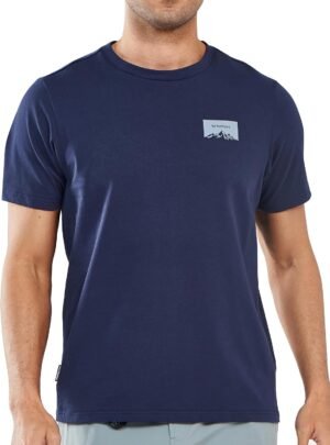 NORTHYARD Men's Heavyweight Cotton T-Shirts Crewneck Short S...