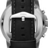 Fossil Men's Grant Quartz Stainless Steel and Leather Chrono...