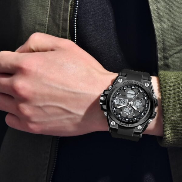 Digital Sports Watches for Men, Waterproof Tactical Military...