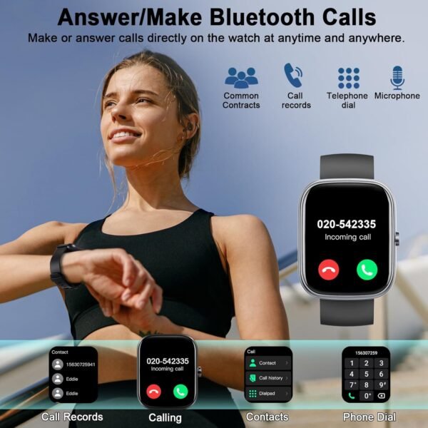 Smart Watch for Men Women, 1.91"HD Screen Smartwatch Fitness...