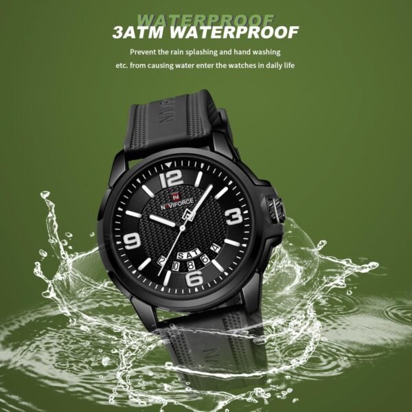 NAVIFORCE Waterproof Watch for Men Women, Analog Auto Date M...