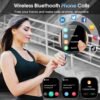 Smart Watch for Men Women Bluetooth Call, 1.85" HD Touch Scr...