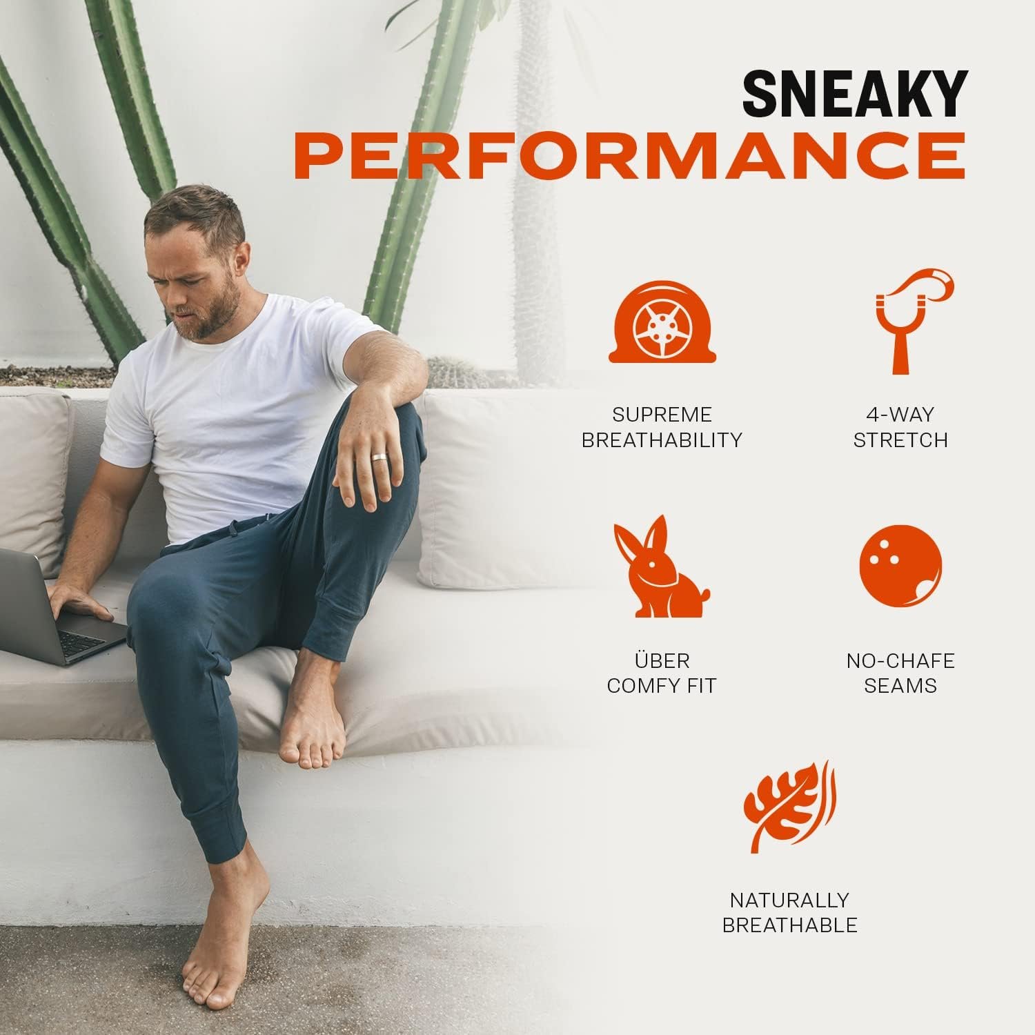 Pair of Thieves 3-Pack Slim Fit Crew Neck T-Shirts for Men -... - Image 2