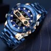 MEGALITH Mens Watch Digital Waterproof Stainless Steel Big F...