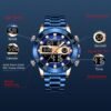 MEGALITH Mens Watch Digital Waterproof Stainless Steel Big F...