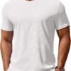 COOFANDY Men's T Shirt Short Sleeve Crew Neck T-Shirt Casual...