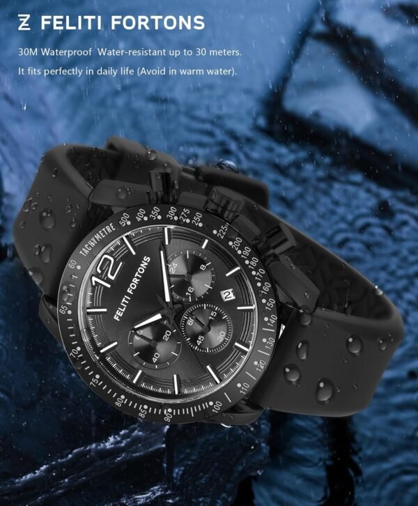 Mens Watches Gifts for Men Casual Sport Quartz Wrist Watches...