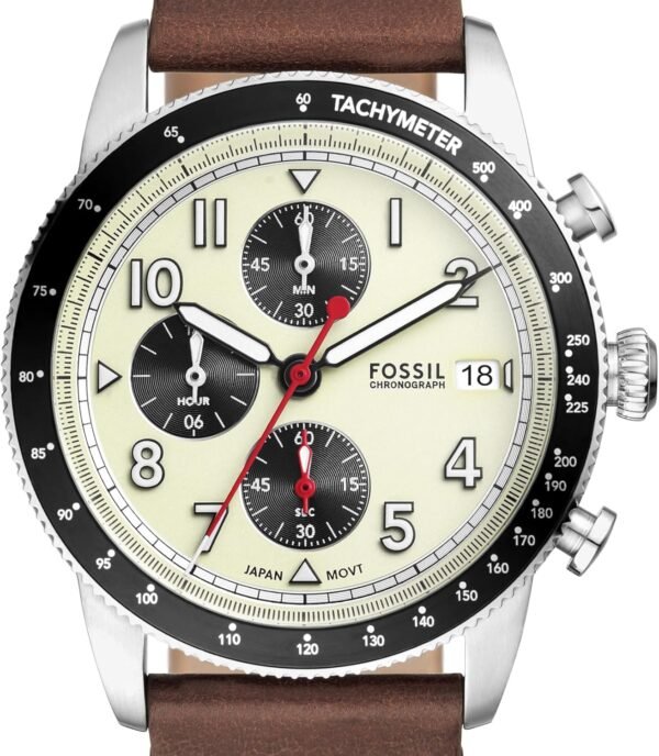 Fossil Men's Sport Tourer Quartz Stainless Steel Chronograph...