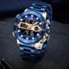 MEGALITH Mens Watch Digital Waterproof Stainless Steel Big F...