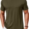COOFANDY Men's T Shirt Short Sleeve Crew Neck T-Shirts Casua...
