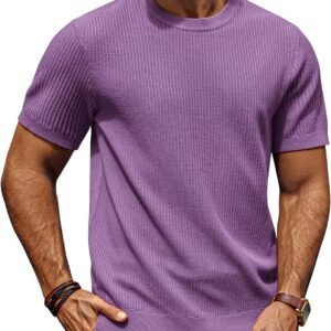 PJ PAUL JONES Men's Fitted T-Shirts Knit Tees Shirt for Men ...