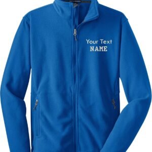 INK STITCH Men Custom Text Stitching Embroidery Value Fleece...