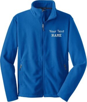 INK STITCH Men Custom Text Stitching Embroidery Value Fleece...