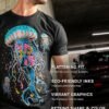 INTO THE AM Men's Graphic Tees S - 4XL Cool Lightweight Fitt...