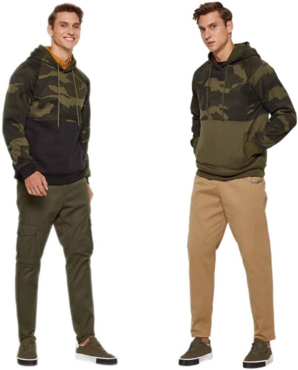 LBL Leading the Better Life Men's Solid Pullover Hoodies Spo...